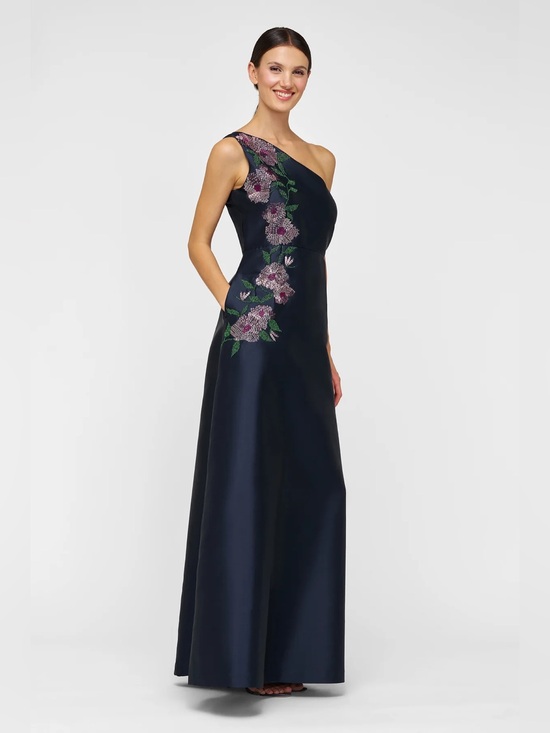 Kay Unger Dresses & Skirts - NEW KAY UNGER Giada Gown in Dark Midnight Size 10